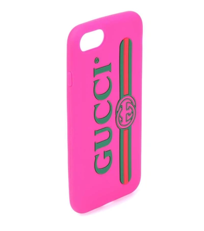 Shop Gucci Iphone 7 Case In Pink