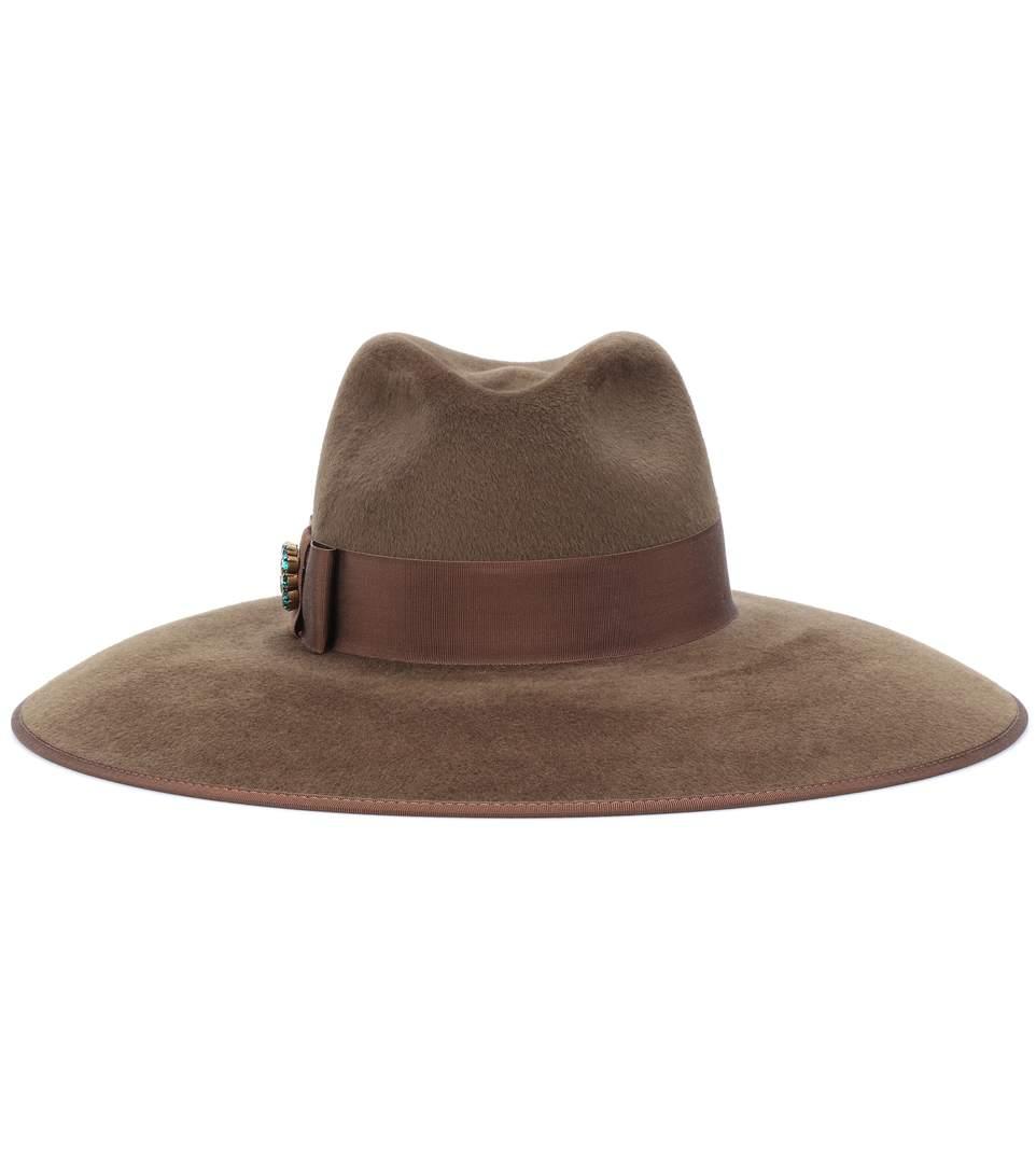 gucci felt hat