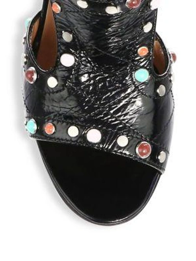 Shop Laurence Dacade Rush Studded Leather Sandals In Black