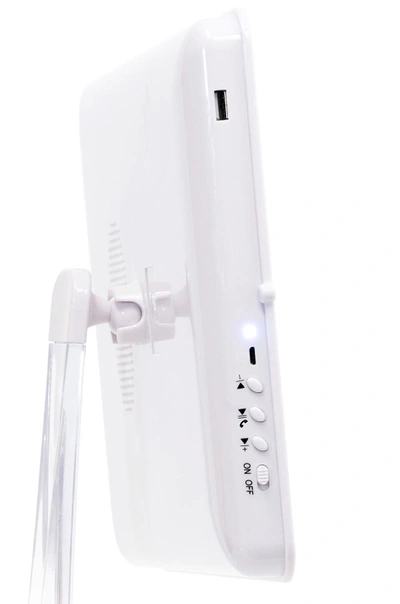 Impressions Vanity Touch Pro Led Makeup Mirror With Bluetooth In White