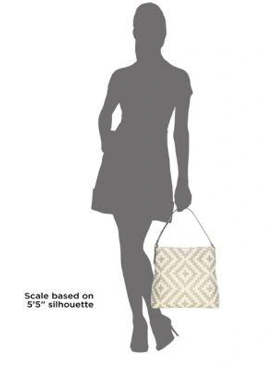 Shop Eric Javits Squishee Up Woven Tote In Taupe