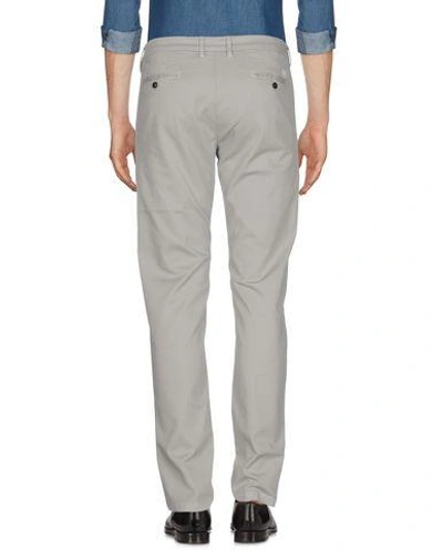 Shop Re-hash Re_hash Man Pants Light Grey Size 30 Cotton, Elastane