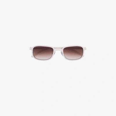 Shop Blyszak Sonnenbrille Mit Farbverlauf In White