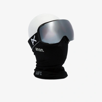 Shop Anon Sonar M2 Goggles With Face Mask In Black
