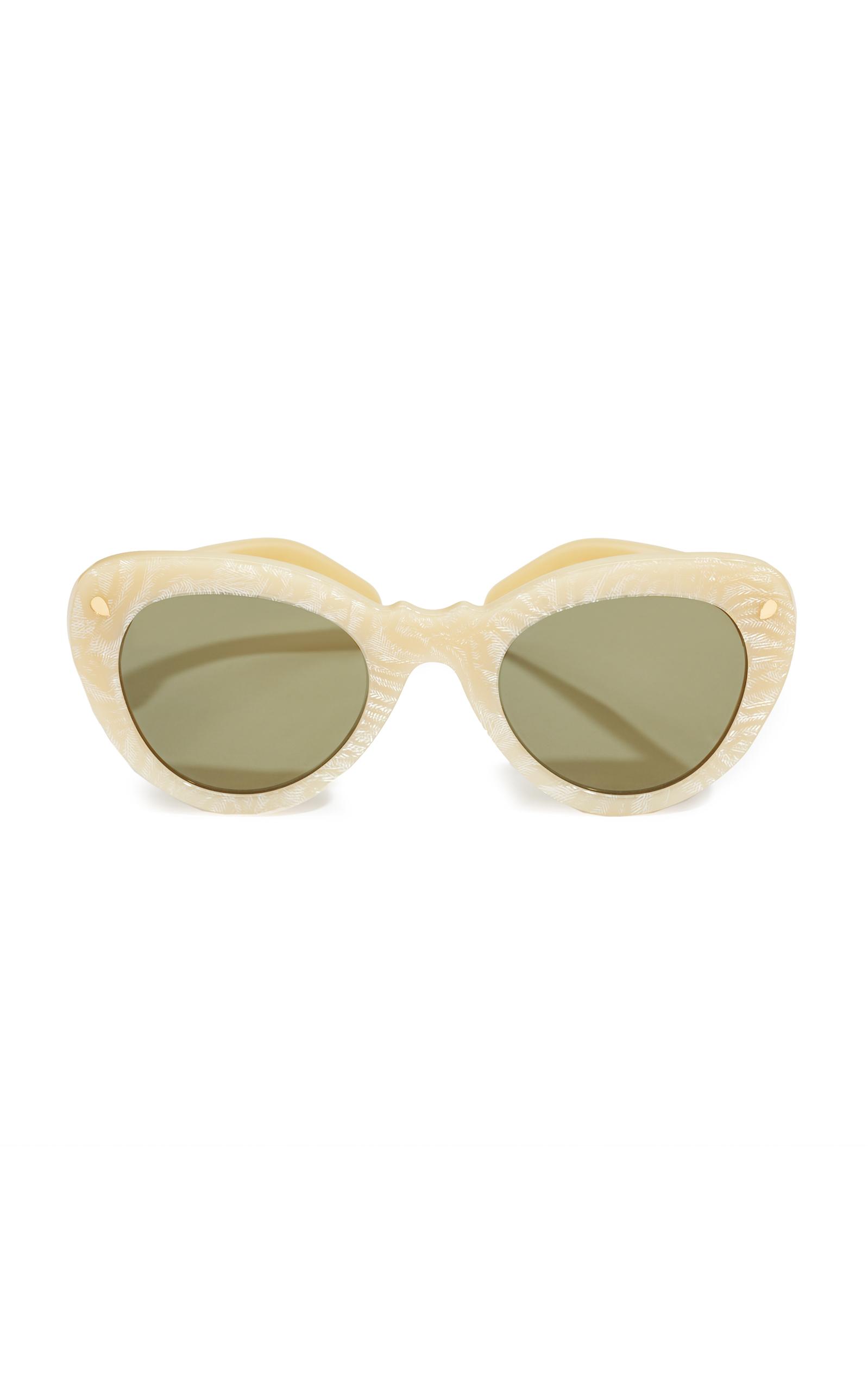 Lucy Folk Wingspan Sunglasses In Neutral | ModeSens