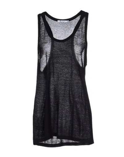 Shop Alexander Wang T Tank Top In Black