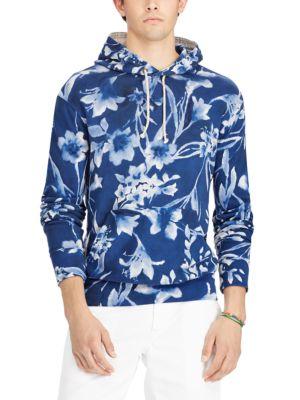 cotton spa terry hoodie