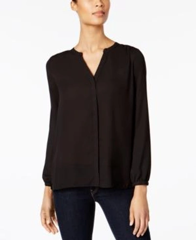 Shop Nydj Pleated Blouse In Admiral Floret Veridian