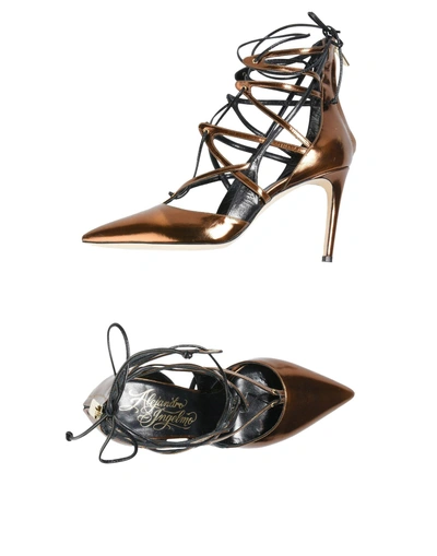 Shop Alejandro Ingelmo Pump In Bronze