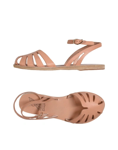 Shop Ancient Greek Sandals Woman Sandals Blush Size 10 Soft Leather