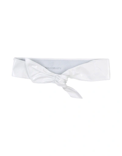 Shop Pinko High-waist Belt In White