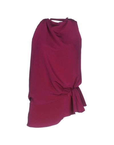Shop Tom Ford Tops In Purple
