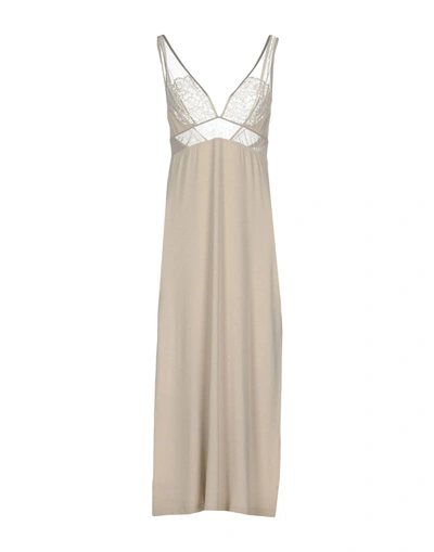 Shop Christies Nightgown In Dove Grey