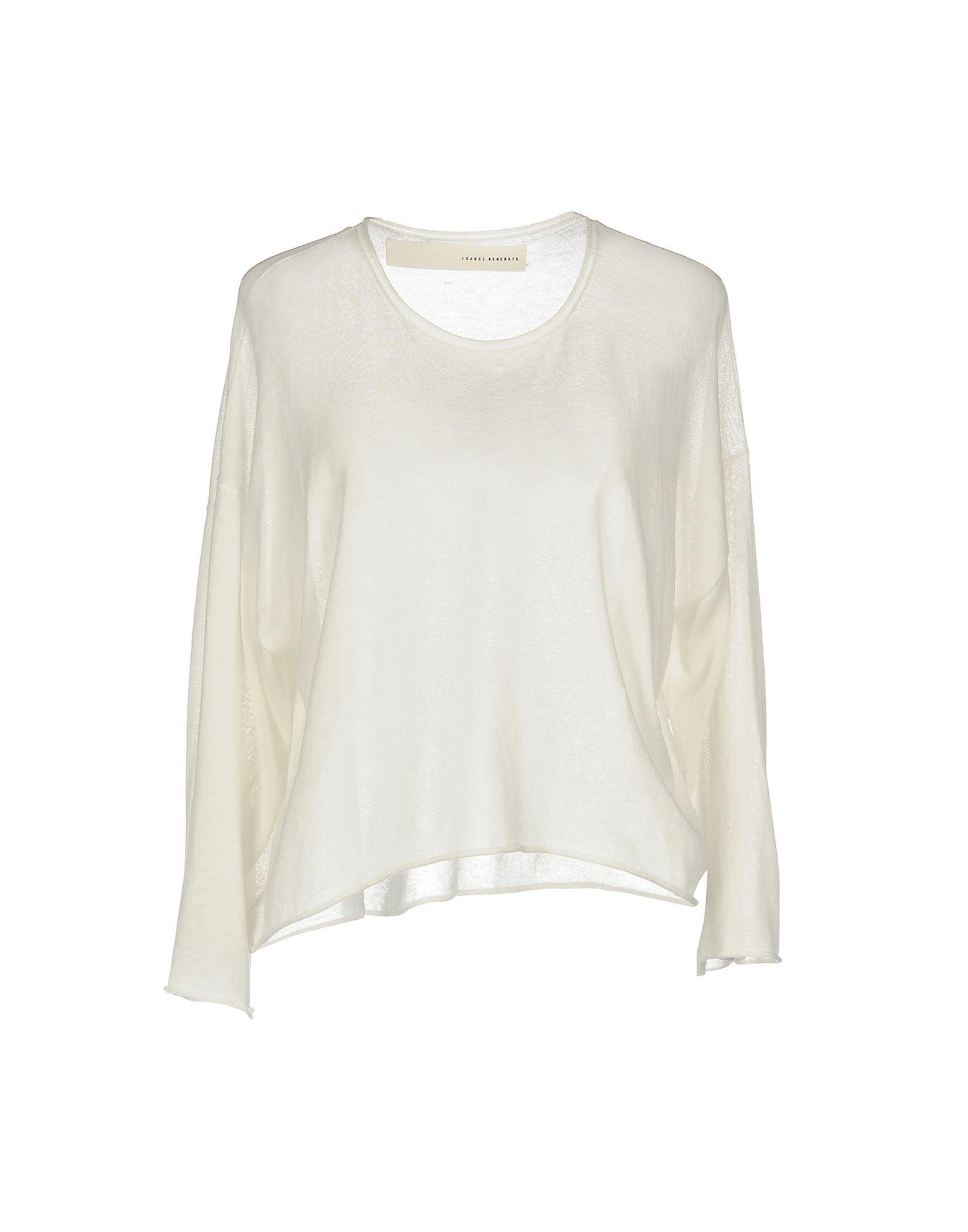 Isabel Benenato Sweaters In Ivory | ModeSens