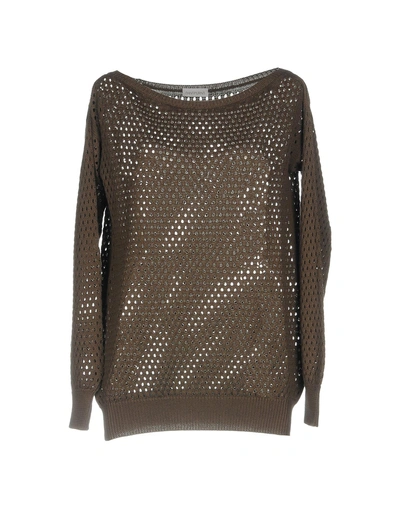 Shop Annapurna Sweater In Dark Brown