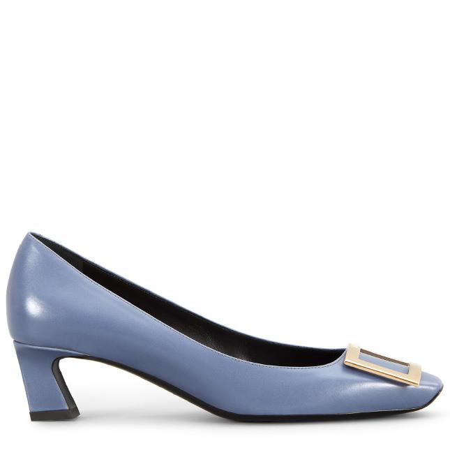 belle vivier trompette pumps in leather