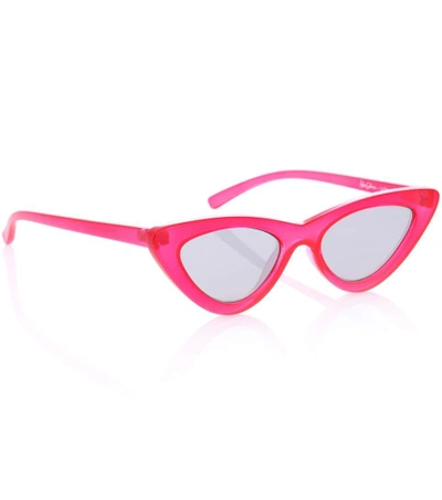 Shop Le Specs X Adam Selman The Last Lolita Cat-eye Sunglasses In Red