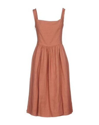 Shop Dsquared2 Knee-length Dress In Pastel Pink