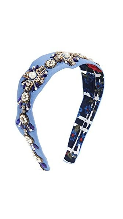 Namrata Joshipura Laurasia Headband In Blue