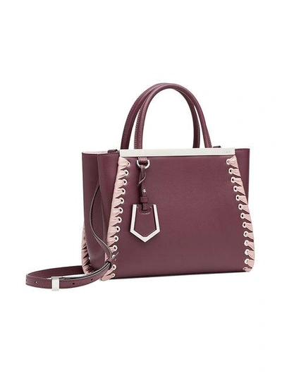 Shop Fendi 3jours Tote In Red