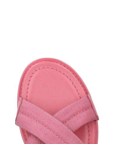 Shop Prada Sandals In Pink