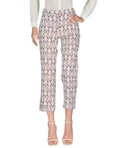 Shop Pinko Casual Pants In Light Pink