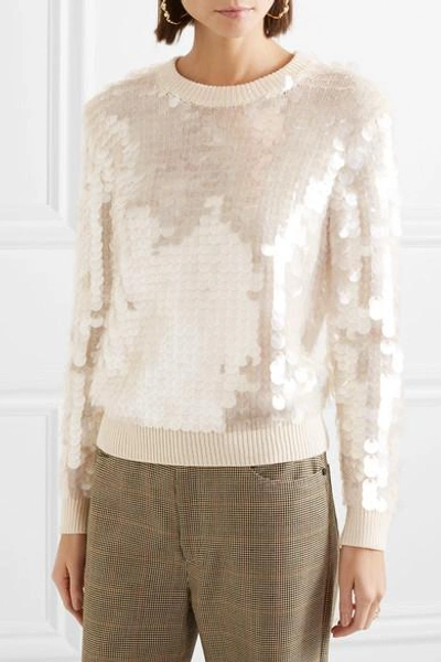 Shop Marc Jacobs Sequined Wool Sweater