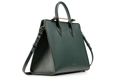 Shop Strathberry The  Tote - Bottle Green