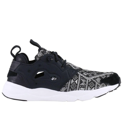 Shop Reebok Sneakers Shoes Women  In Black