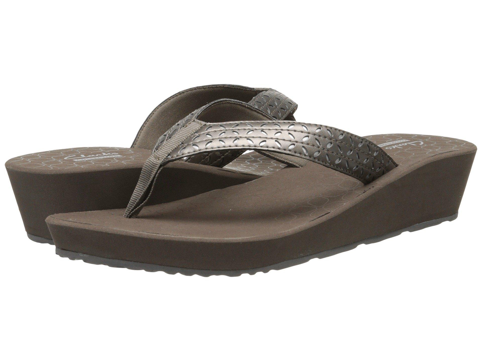 clarks liya gaze pewter