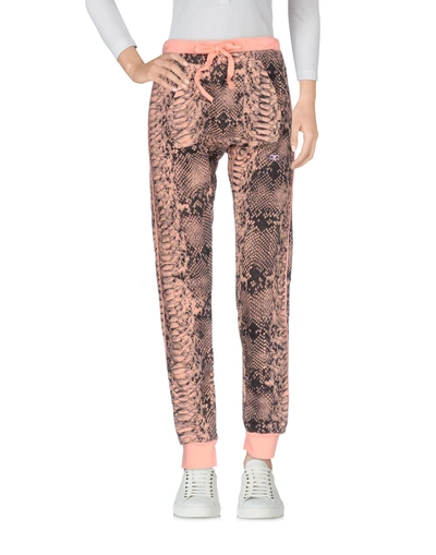 Shop Happiness Casual Pants In Salmon Pink