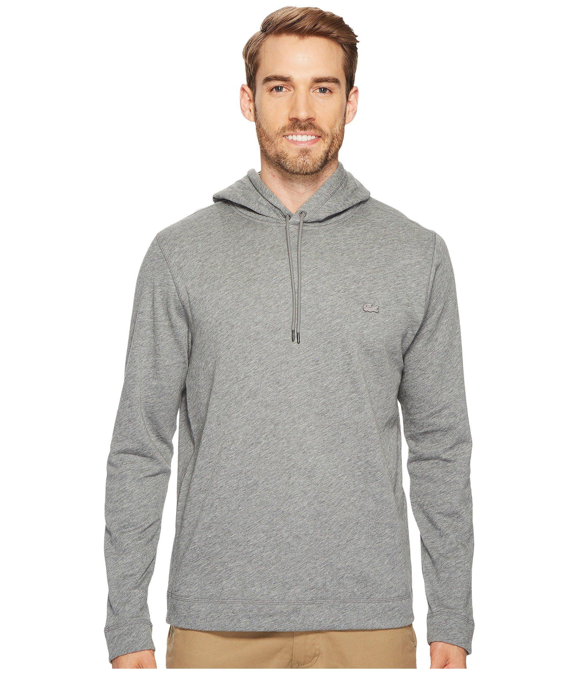 lacoste fleece hoodie