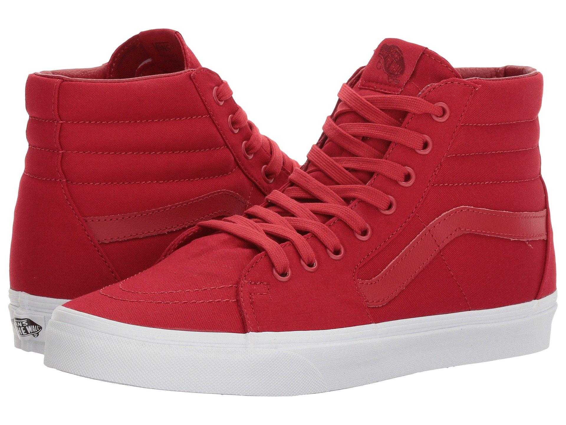 vans sk8 hi mono canvas