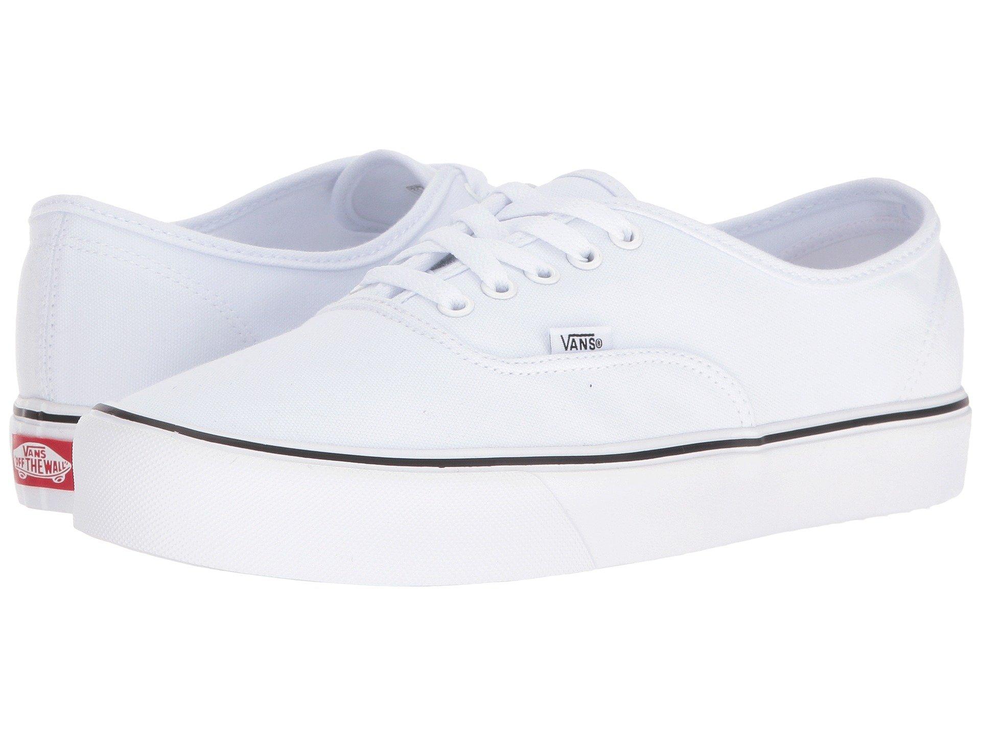 vans canvas true white