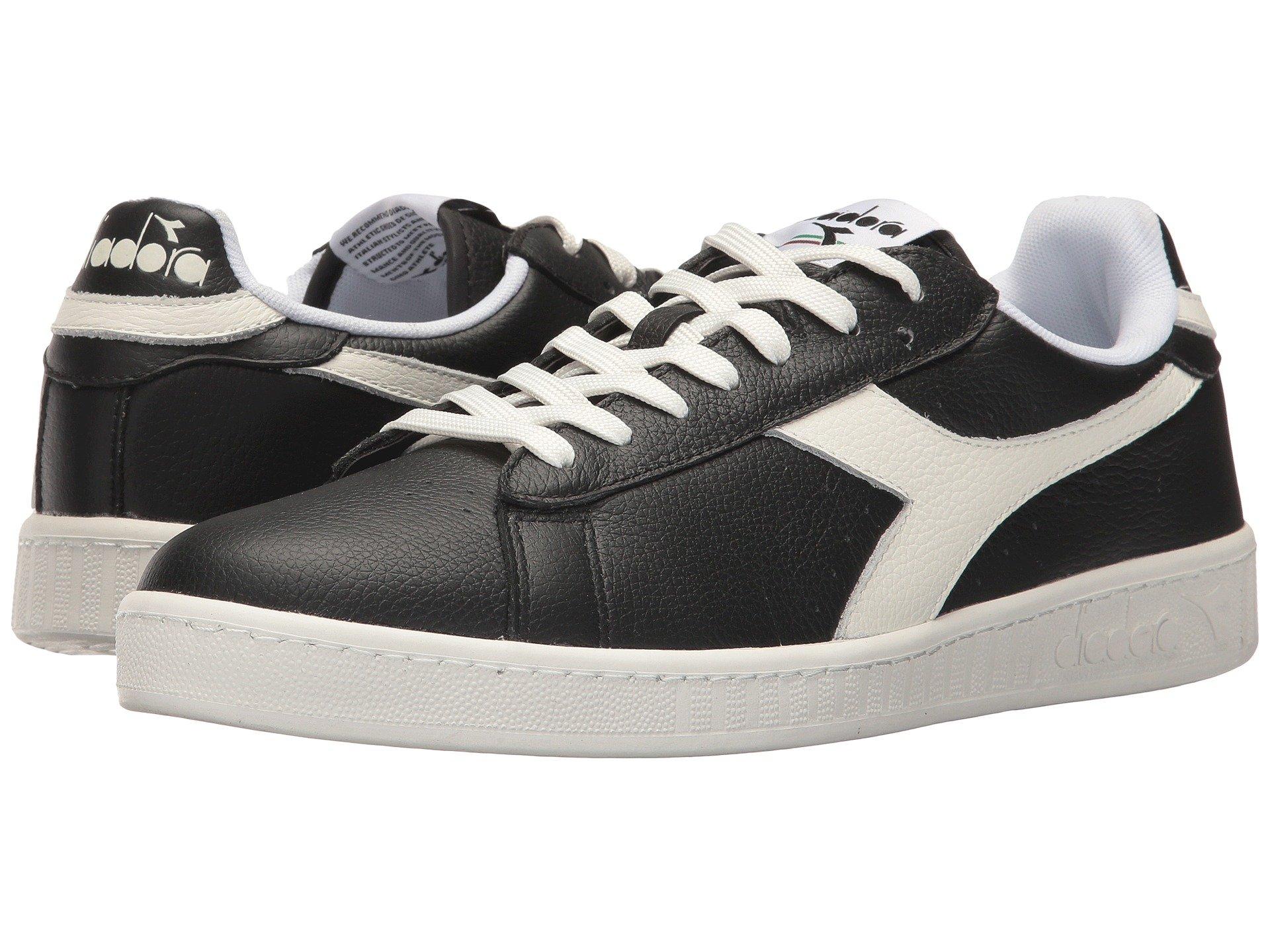 diadora low waxed white