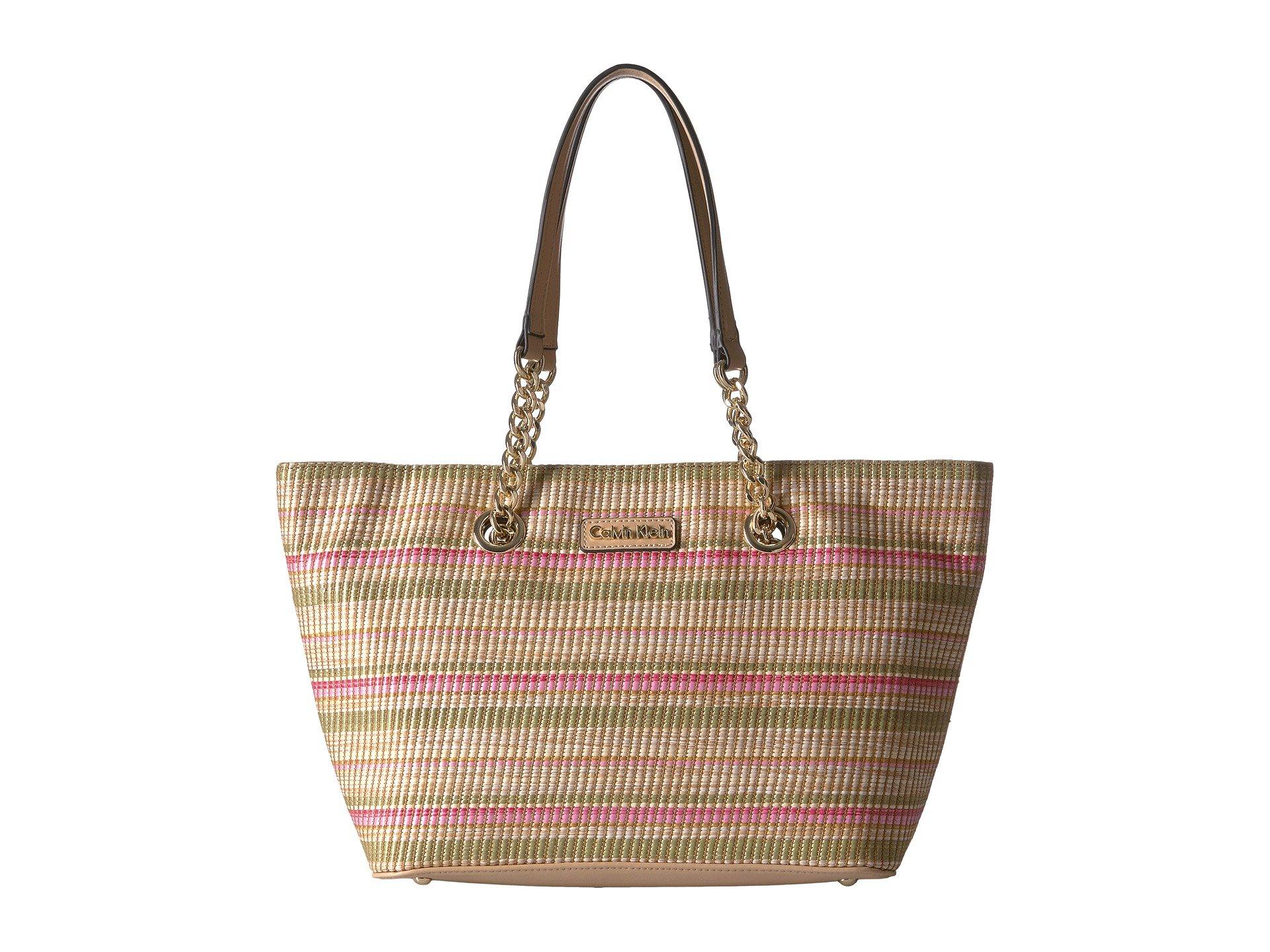 calvin klein florence nylon tote