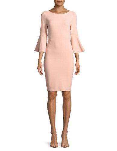 Calvin Klein Plus Size Bell-sleeve Sheath Dress In Blush | ModeSens