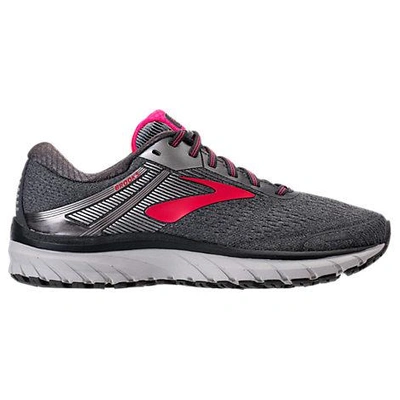 Shop Brooks Women's Adrenaline Gts 18 Running Shoes, Grey