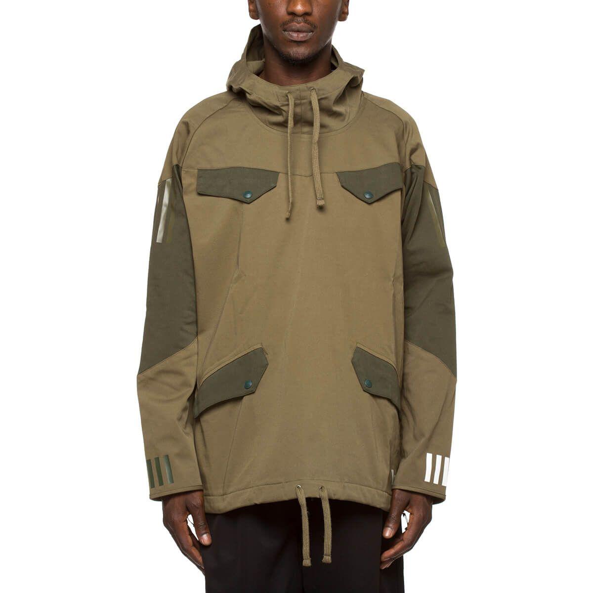 Adidas X White Mountaineering Wm Pullover Jacket In Green | ModeSens