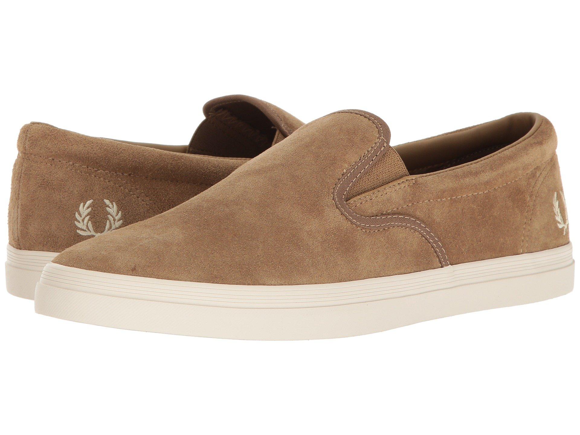 slip on fred perry shoes
