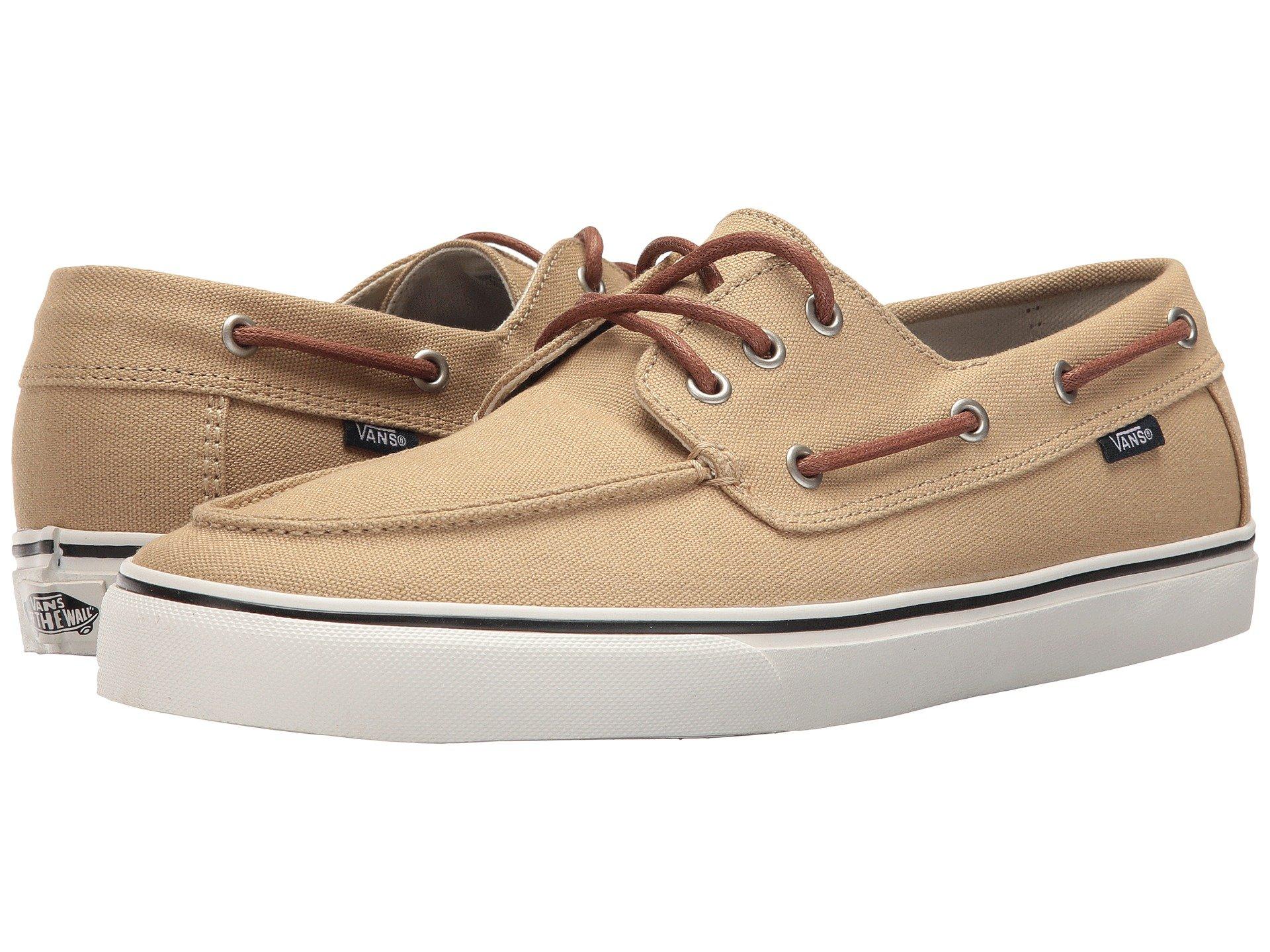 vans chauffeur tan