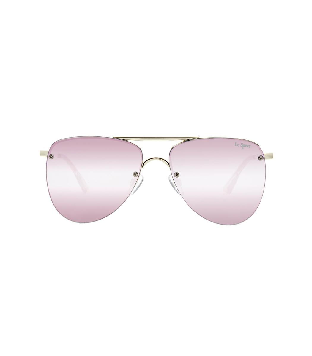 Le Specs Gold/blush The Prince Sunglasses | ModeSens