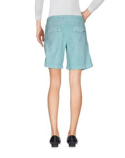Shop Patrizia Pepe Shorts & Bermuda Shorts In Turquoise