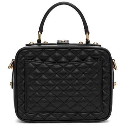 Shop Dolce & Gabbana Dolce And Gabbana Black Quilted Box Bag