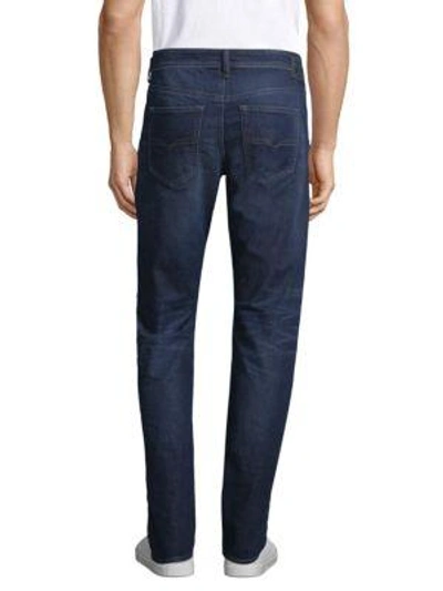 Shop Diesel Buster Slim Straight Jeans In Denim