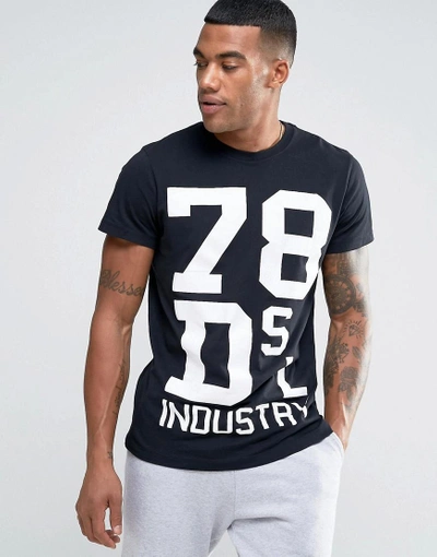 Diesel T-diego-nd 78 T-shirt - Black | ModeSens