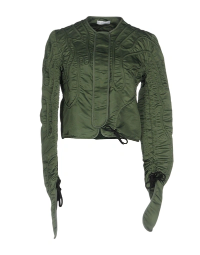 Shop Jw Anderson Jacket In Military Green