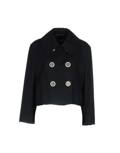 Shop Dolce & Gabbana Jackets In Dark Blue