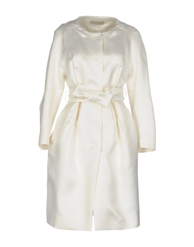 Shop Emilio Pucci Full-length Jacket In White
