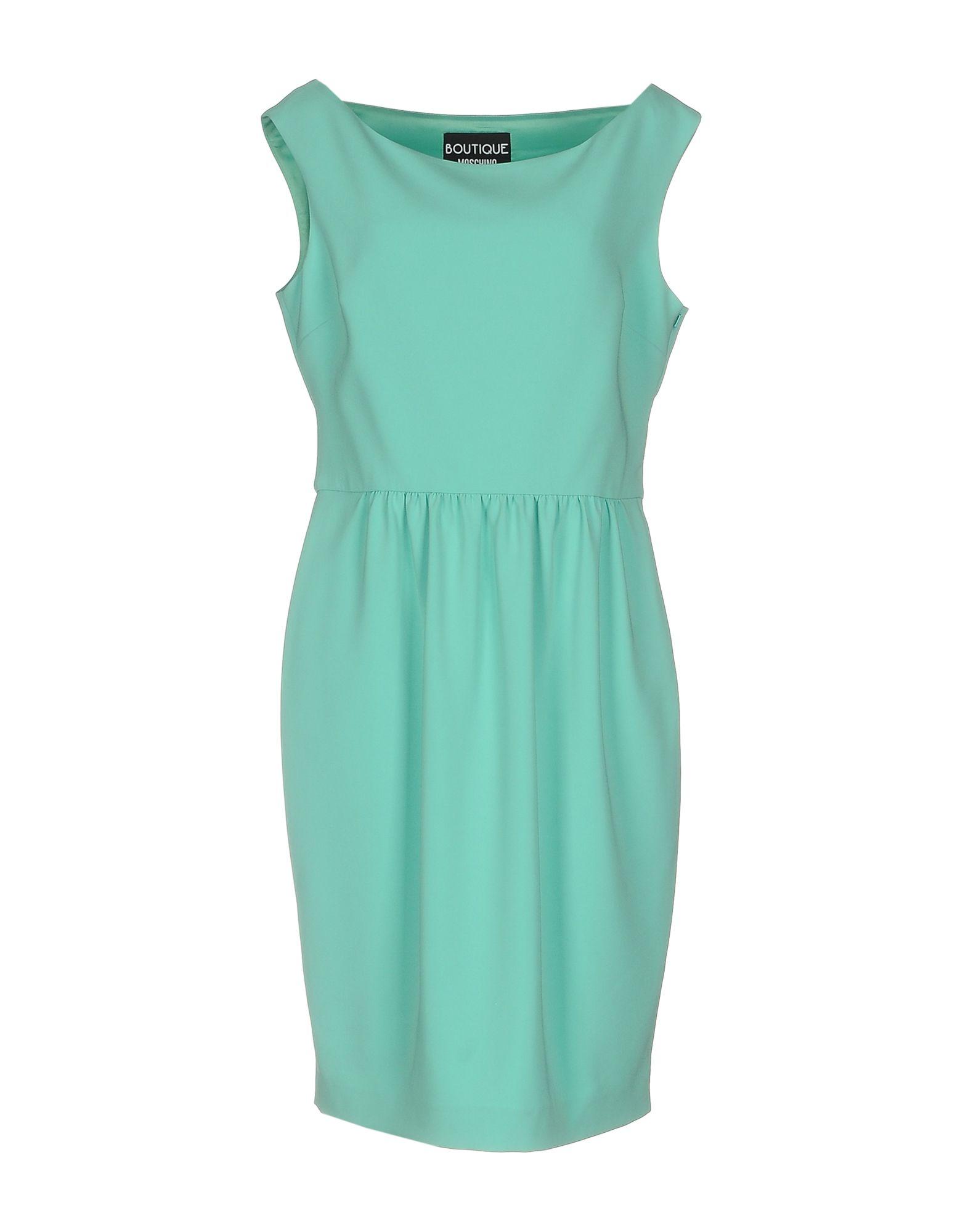 Boutique Moschino Knee-length Dress In Light Green | ModeSens